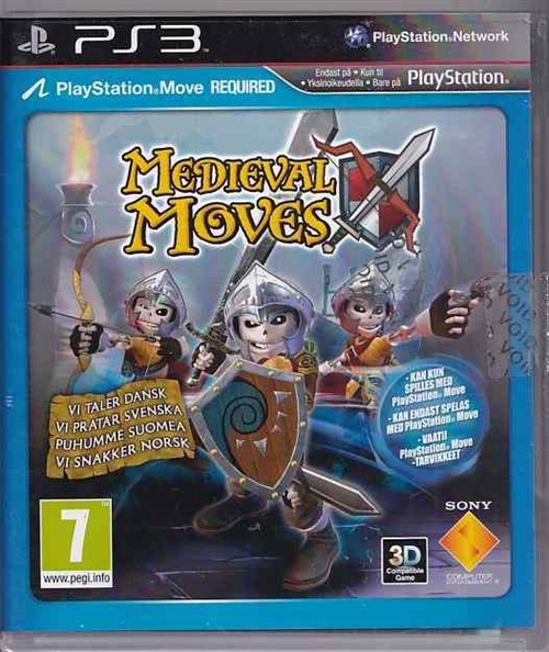 Medieval Moves - PS3 (B Grade) (Genbrug)